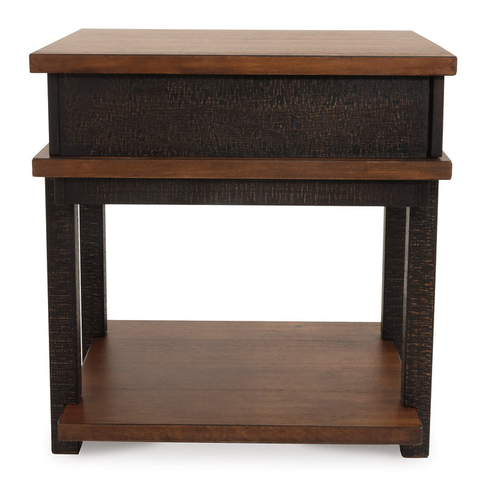 Stanah End Table - World Furniture Gallery (Newark, CA)