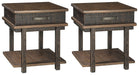 Stanah End Table Set - World Furniture Gallery (Newark, CA)