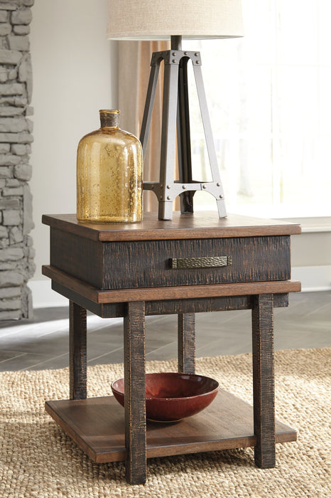 Stanah End Table - World Furniture Gallery (Newark, CA)