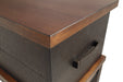 Stanah Chairside End Table with USB Ports & Outlets - World Furniture Gallery (Newark, CA)