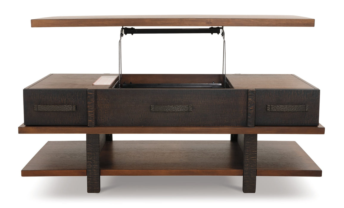 Stanah Coffee Table with Lift Top - World Furniture Gallery (Newark, CA)