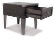 Todoe End Table with USB Ports & Outlets - World Furniture Gallery (Newark, CA)