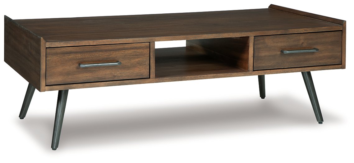 Calmoni Coffee Table - World Furniture Gallery (Newark, CA)