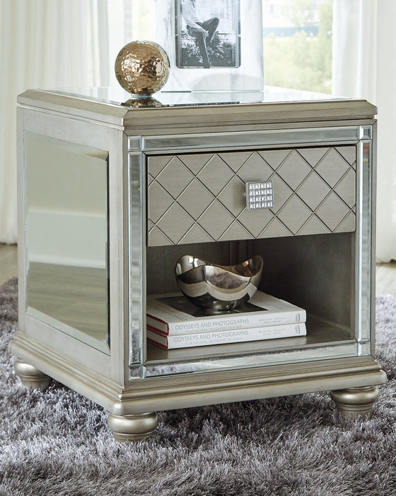 Chevanna End Table - World Furniture Gallery (Newark, CA)