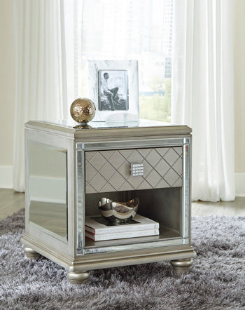 Chevanna End Table - World Furniture Gallery (Newark, CA)