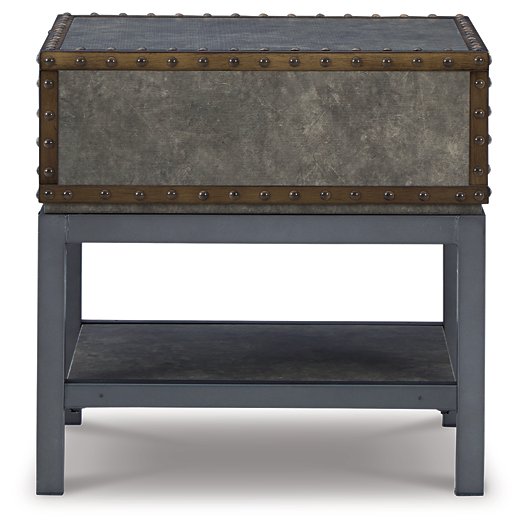 Derrylin End Table - World Furniture Gallery (Newark, CA)