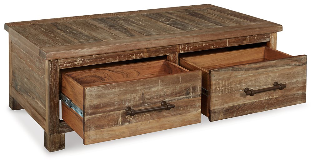 Randale Coffee Table - World Furniture Gallery (Newark, CA)