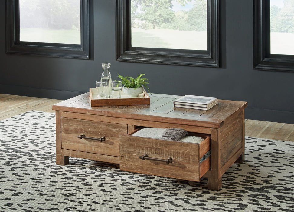 Randale Coffee Table - World Furniture Gallery (Newark, CA)