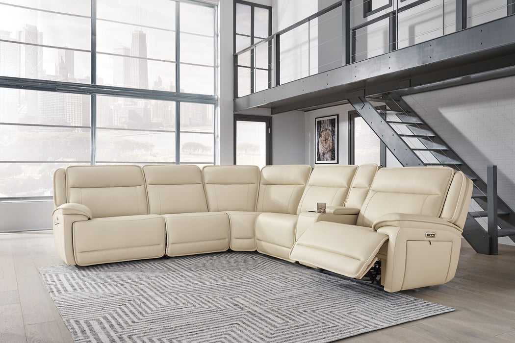 Double Deal Power Reclining Sectional - World Furniture Gallery (Newark, CA)