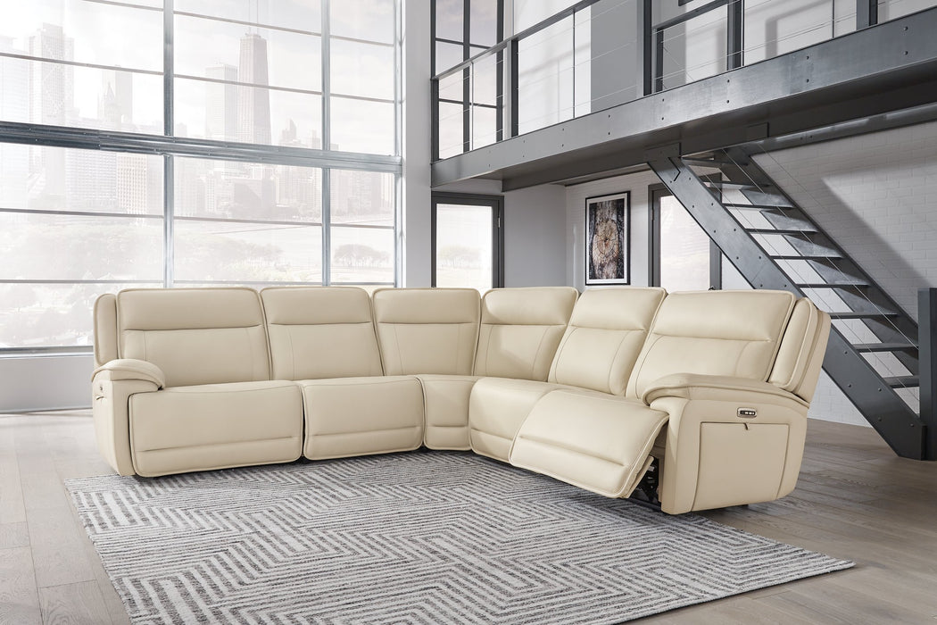 Double Deal Power Reclining Sectional - World Furniture Gallery (Newark, CA)