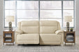 Double Deal Power Reclining Loveseat Sectional - World Furniture Gallery (Newark, CA)