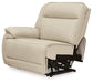 Double Deal Power Reclining Loveseat Sectional - World Furniture Gallery (Newark, CA)