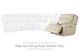 Double Deal Power Reclining Loveseat Sectional - World Furniture Gallery (Newark, CA)