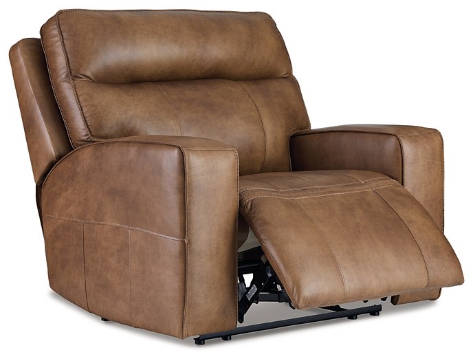 Game Plan Oversized Power Recliner - World Furniture Gallery (Newark, CA)