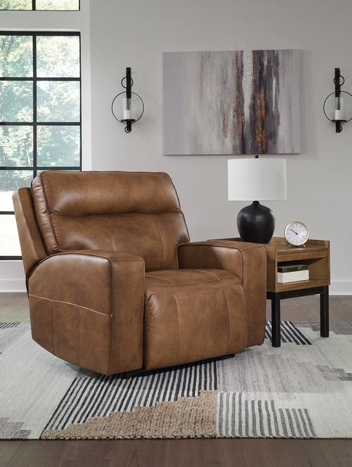 Game Plan Oversized Power Recliner - World Furniture Gallery (Newark, CA)