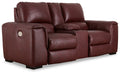 Alessandro Power Reclining Loveseat with Console - World Furniture Gallery (Newark, CA)