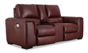 Alessandro Power Reclining Loveseat with Console - World Furniture Gallery (Newark, CA)