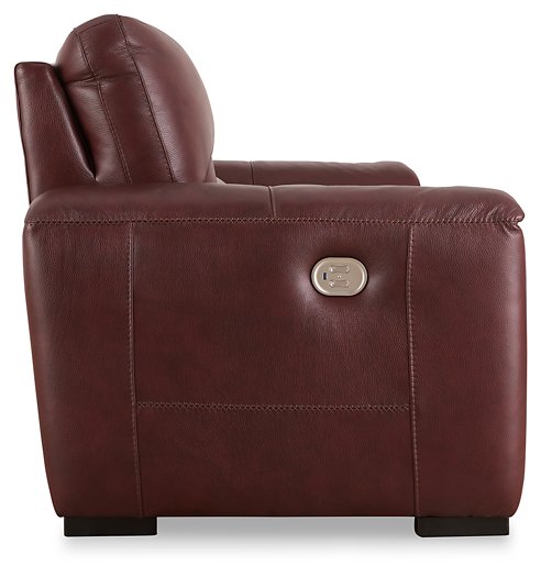 Alessandro Power Reclining Loveseat with Console - World Furniture Gallery (Newark, CA)