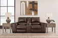 Alessandro Power Reclining Loveseat with Console - World Furniture Gallery (Newark, CA)