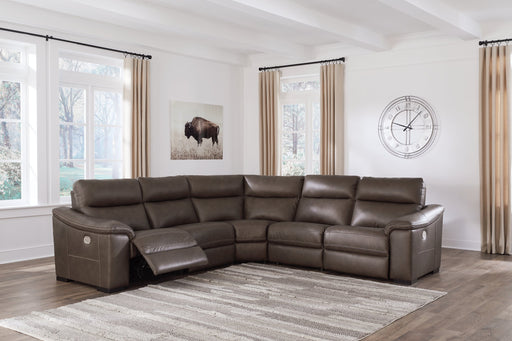 Salvatore Power Reclining Sectional - World Furniture Gallery (Newark, CA)