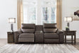 Salvatore 3-Piece Power Reclining Loveseat with Console - World Furniture Gallery (Newark, CA)