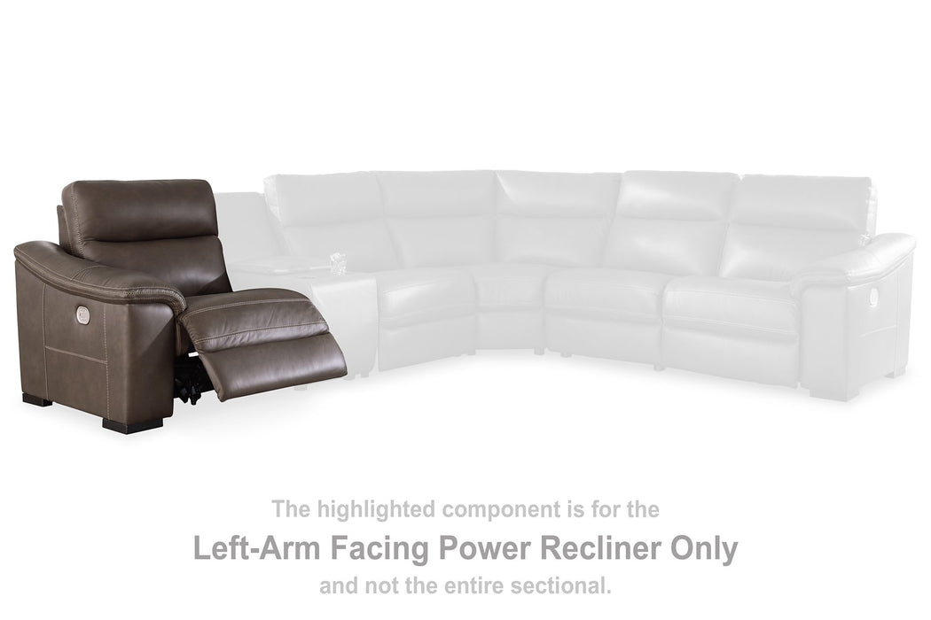 Salvatore Power Reclining Sectional - World Furniture Gallery (Newark, CA)