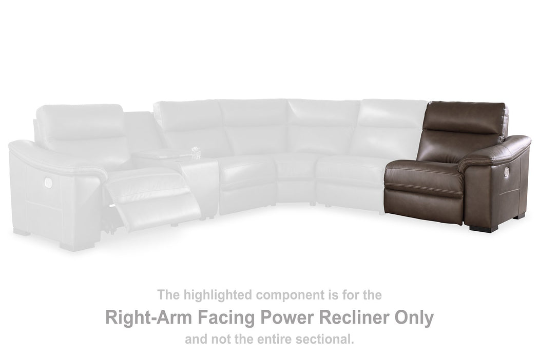 Salvatore Power Reclining Sectional - World Furniture Gallery (Newark, CA)