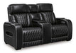 Boyington Power Reclining Loveseat with Console - World Furniture Gallery (Newark, CA)