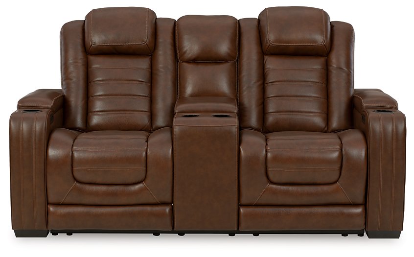 Backtrack Power Reclining Loveseat - World Furniture Gallery (Newark, CA)