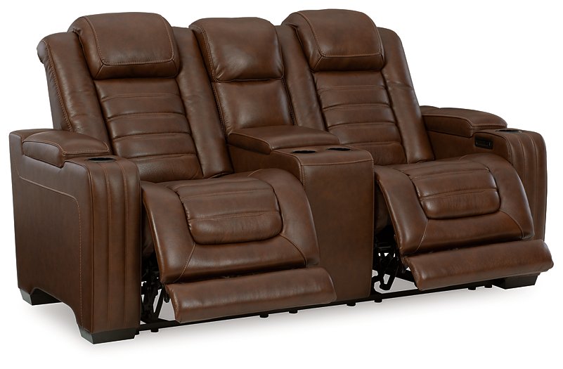 Backtrack Power Reclining Loveseat - World Furniture Gallery (Newark, CA)