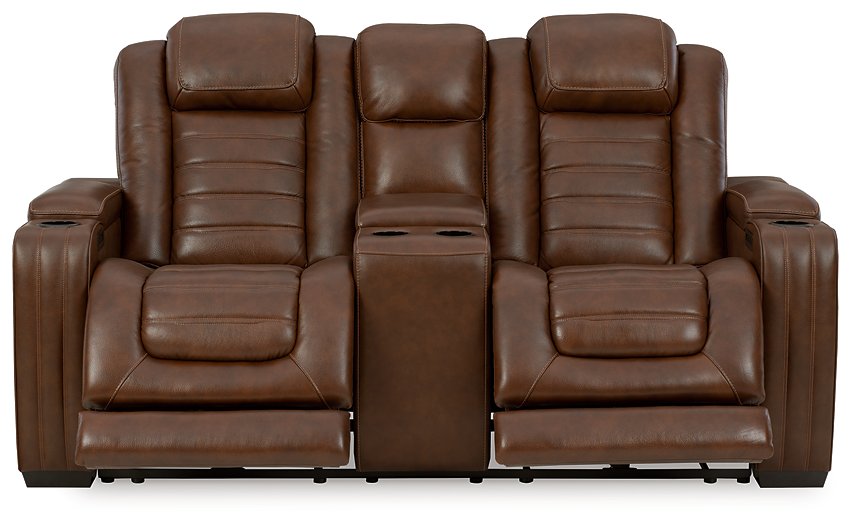 Backtrack Power Reclining Loveseat - World Furniture Gallery (Newark, CA)