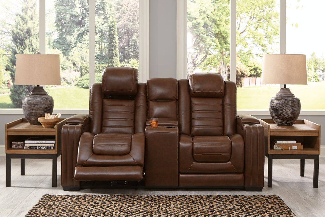 Backtrack Power Reclining Loveseat - World Furniture Gallery (Newark, CA)