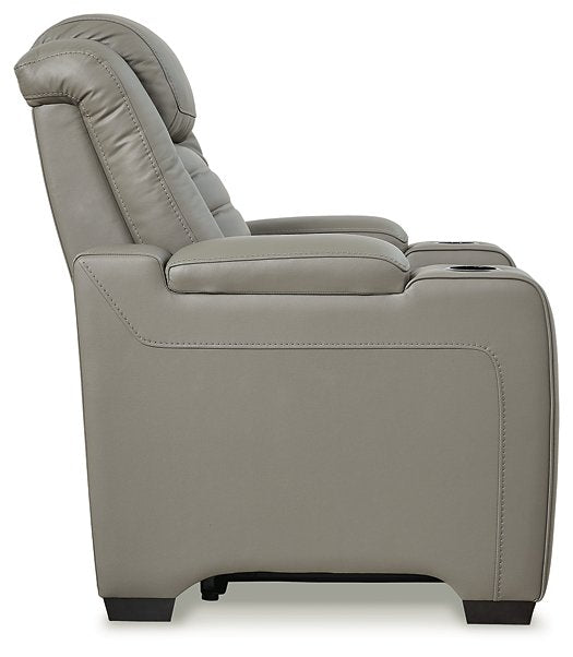 Backtrack Power Recliner - World Furniture Gallery (Newark, CA)