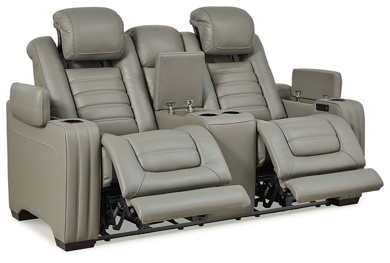 Backtrack Power Reclining Loveseat - World Furniture Gallery (Newark, CA)