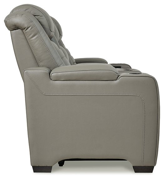 Backtrack Power Reclining Loveseat - World Furniture Gallery (Newark, CA)