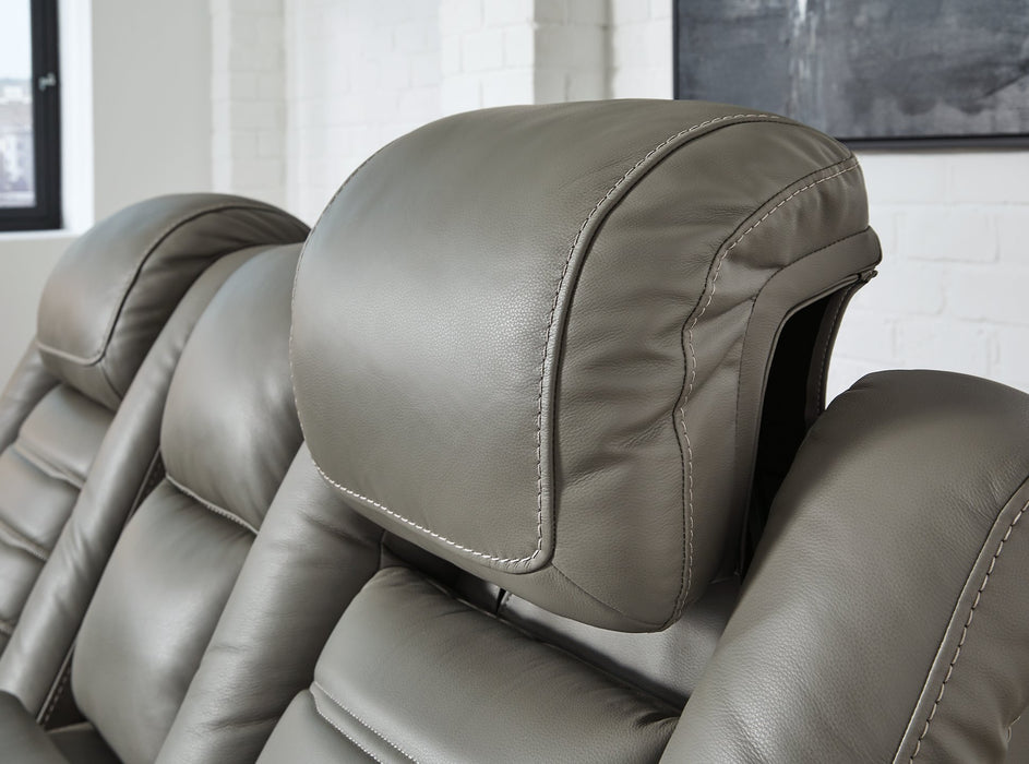 Backtrack Power Reclining Loveseat - World Furniture Gallery (Newark, CA)