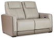 Battleville Power Reclining Loveseat - World Furniture Gallery (Newark, CA)