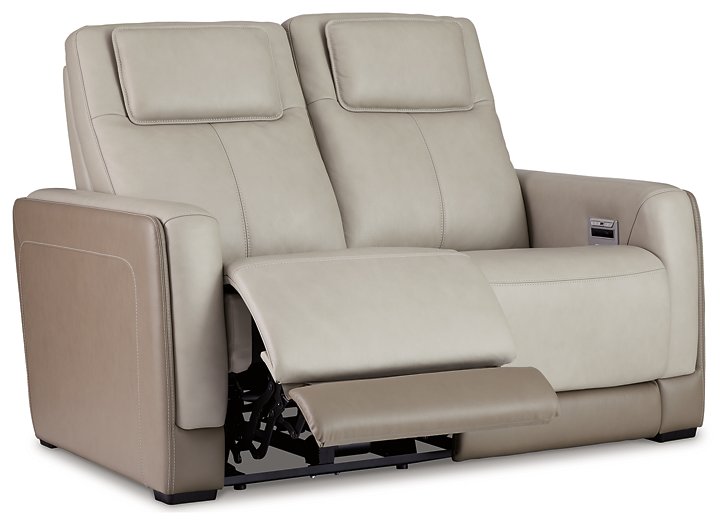 Battleville Power Reclining Loveseat - World Furniture Gallery (Newark, CA)