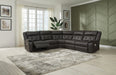 Mackie Pike Power Reclining Sectional - World Furniture Gallery (Newark, CA)