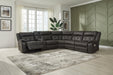 Mackie Pike Power Reclining Sectional - World Furniture Gallery (Newark, CA)