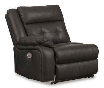 Mackie Pike Power Reclining Sectional Loveseat - World Furniture Gallery (Newark, CA)