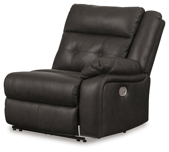 Mackie Pike Power Reclining Sectional Loveseat - World Furniture Gallery (Newark, CA)