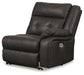 Mackie Pike Power Reclining Sectional Loveseat - World Furniture Gallery (Newark, CA)