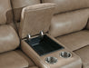 Ricmen Power Reclining Loveseat with Console - World Furniture Gallery (Newark, CA)