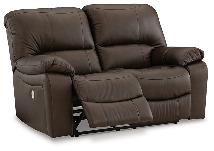 Leesworth Power Reclining Loveseat - World Furniture Gallery (Newark, CA)