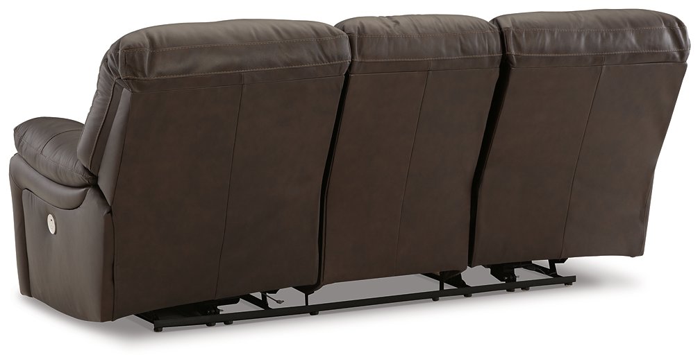 Leesworth Power Reclining Sofa - World Furniture Gallery (Newark, CA)