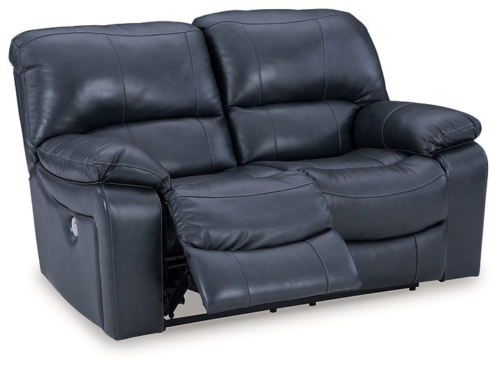 Leesworth Power Reclining Loveseat - World Furniture Gallery (Newark, CA)