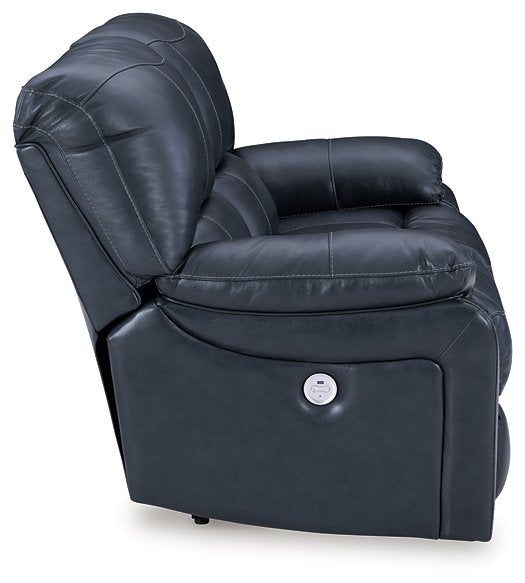 Leesworth Power Reclining Loveseat - World Furniture Gallery (Newark, CA)