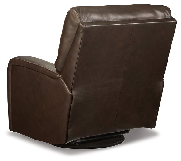 Emberla Swivel Glider Recliner - World Furniture Gallery (Newark, CA)