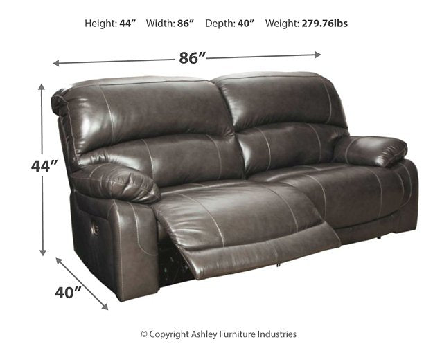 Hallstrung Power Reclining Sofa - World Furniture Gallery (Newark, CA)